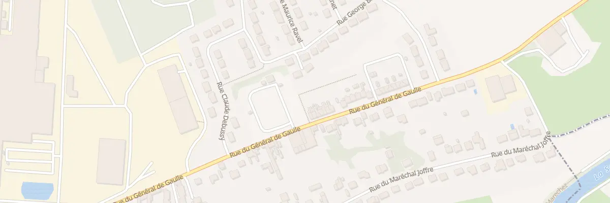 Plan du 4 Rue du Gen de Gaulle à Biache-Saint-Vaast