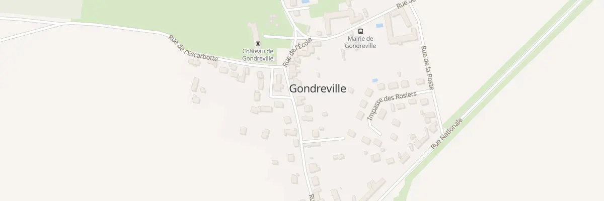 Plan du 16 Rue de la Houatte à Gondreville