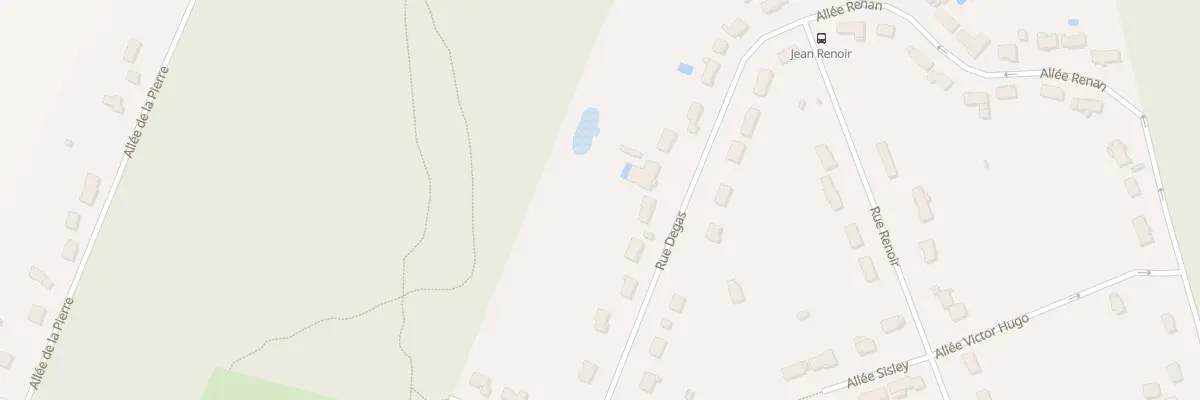 Plan du 15 Rue Degas à Germigny-l’Évêque