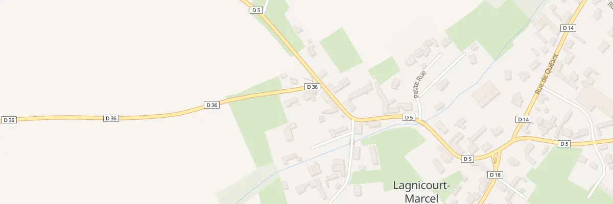Plan du 1B Rue de Vaulx - Vraucourt à Lagnicourt-Marcel