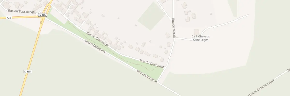 Plan du 48 Rue du Quennezil à Saint-Léger-aux-Bois