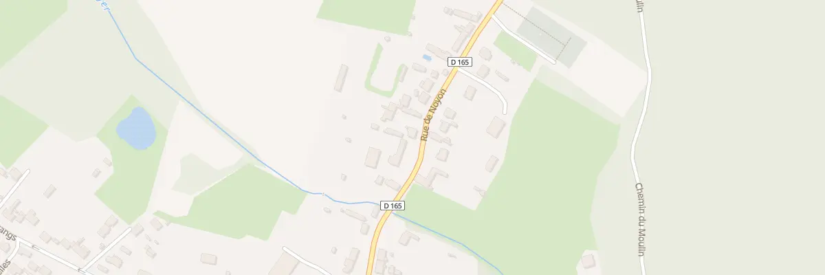 Plan du 13 Rue de Noyon à Saint-Léger-aux-Bois
