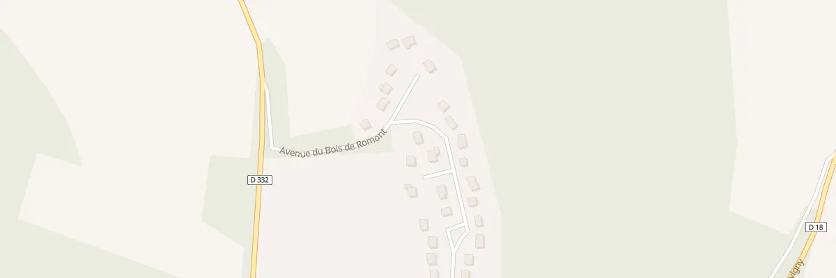 Plan du 71 Av du Bois de Romont à Acy-en-Multien