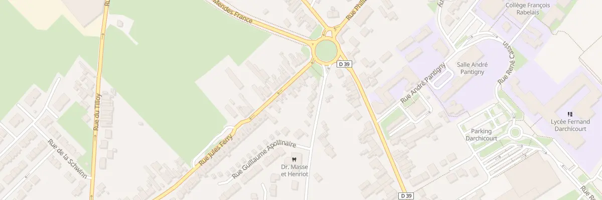 Plan du 97 Rue Jules Ferry à Hénin-Beaumont