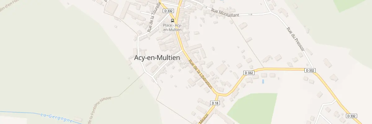 Plan du 46 Rue de la Libération à Acy-en-Multien