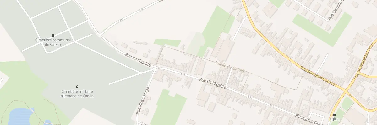 Plan du 70 Rue de l’Egalité à Carvin