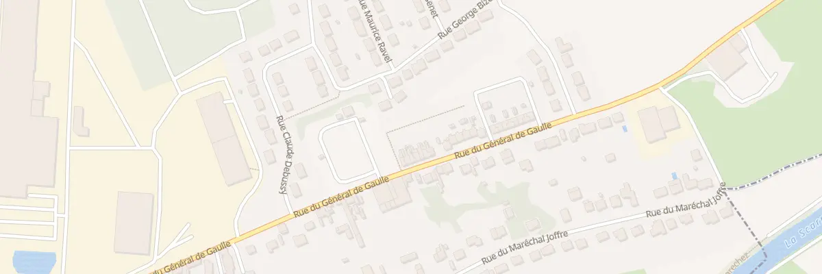Plan du 10 Rue du Gen de Gaulle à Biache-Saint-Vaast