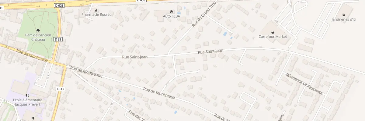 Plan du 16 Rue de Saint-jean à Trilport