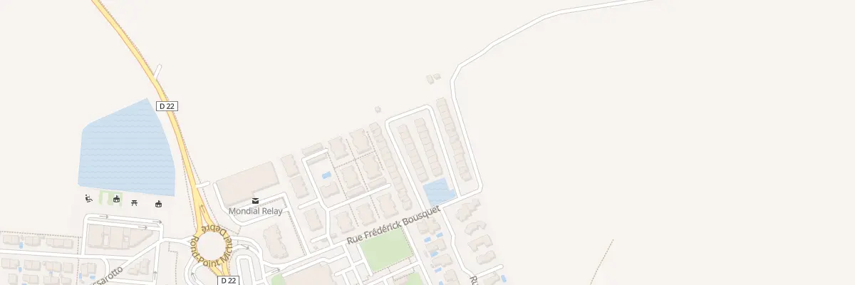 Plan du 22 Rue Jean François Imbernon à Saleilles