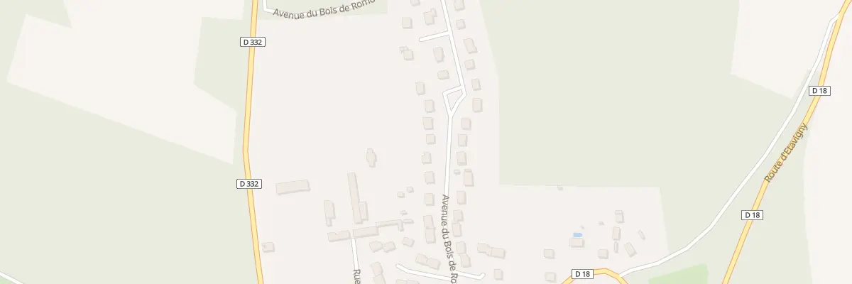Plan du 53 Av du Bois de Romont à Acy-en-Multien