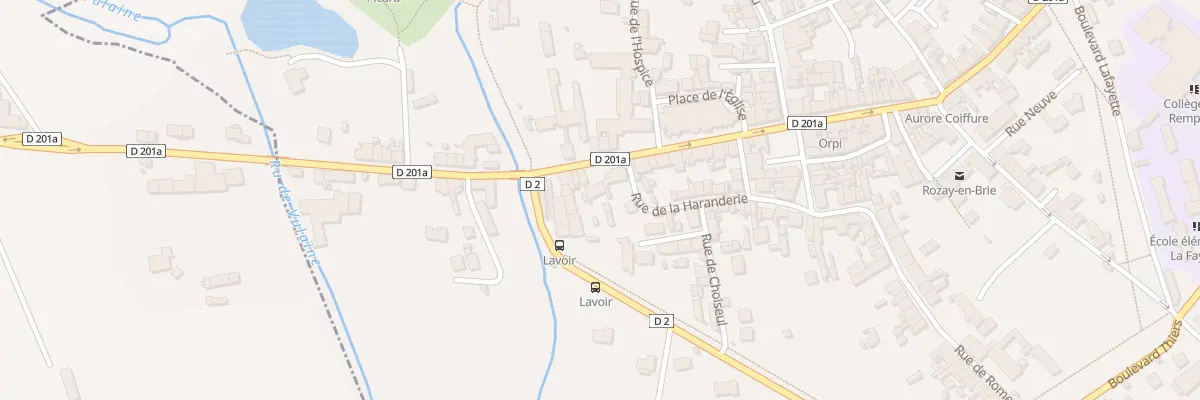 Plan du 32 Rue du Général Leclerc à Rozay-en-Brie