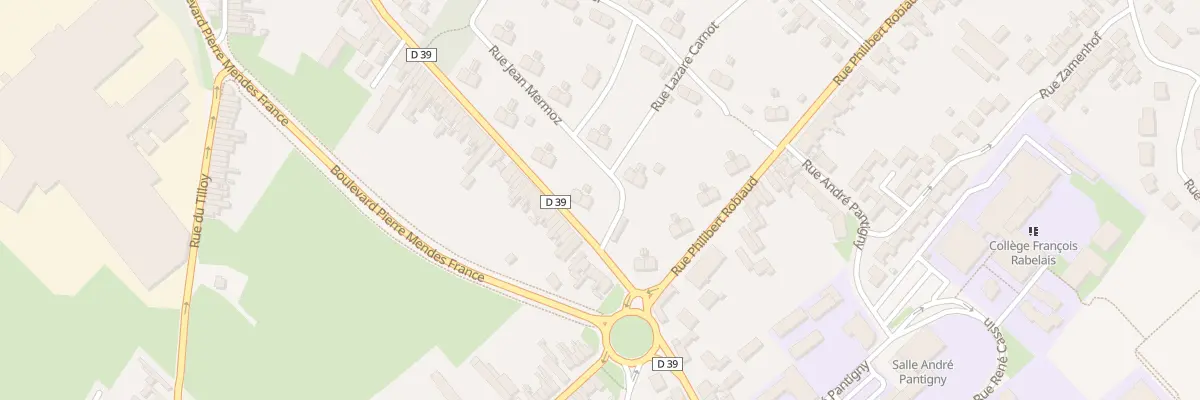 Plan du 595 Rue Henri Barbusse à Hénin-Beaumont