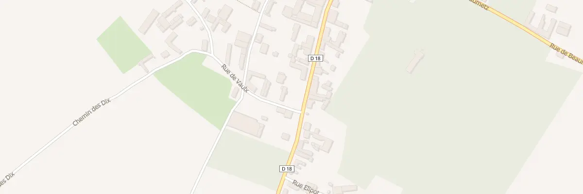 Plan du 21 Rue Principale à Morchies