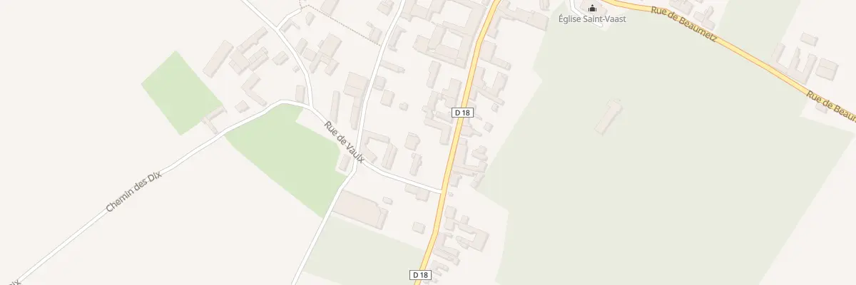 Plan du 19 Rue Principale à Morchies
