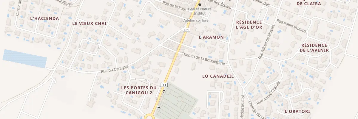 Plan du 49 Av de l’Agly à Claira