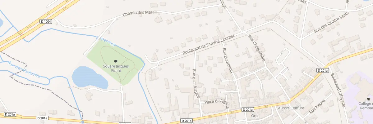 Plan du 5553 Rue de l’Hospice à Rozay-en-Brie