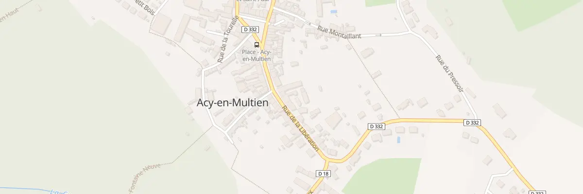 Plan du 37 Rue de la Libération à Acy-en-Multien