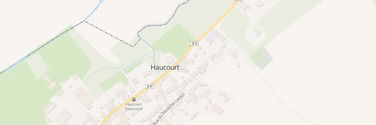 Plan du 42 Rue du Gen de Gaulle à Haucourt