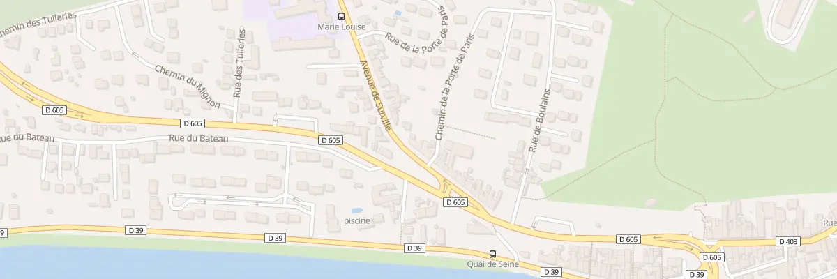 Plan du 22 Av de Surville à Montereau-Fault-Yonne