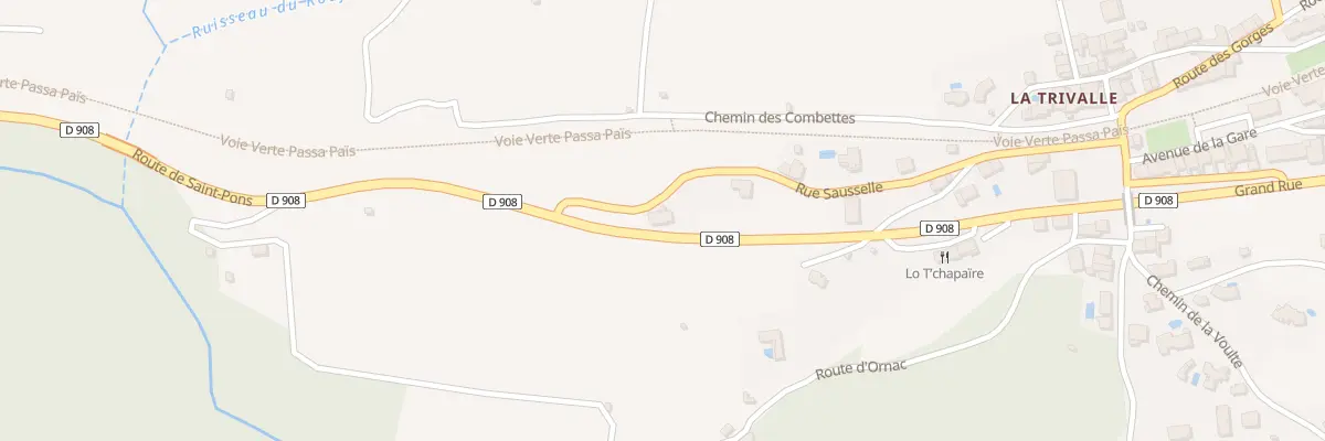 Plan du 5115F Le Deymou à Olargues