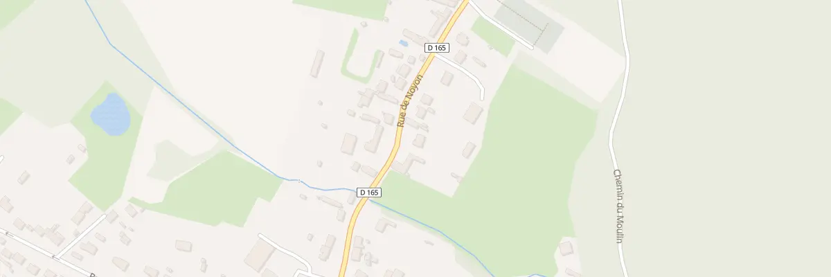 Plan du 14 Rue de Noyon à Saint-Léger-aux-Bois