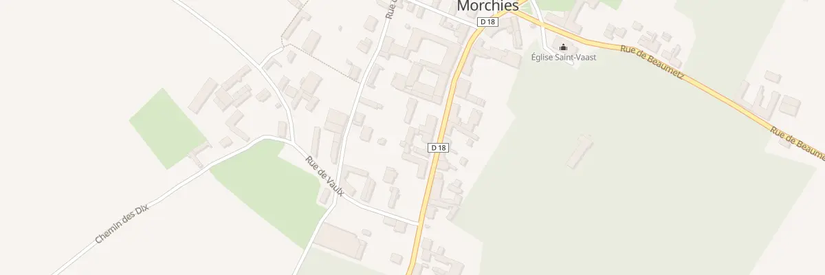 Plan du 15 Rue Principale à Morchies
