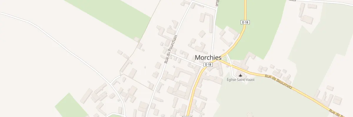 Plan du 3 Rle du Centre à Morchies