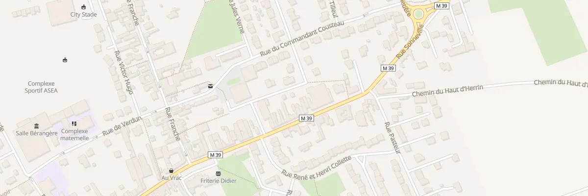 Plan du 39 Rue Sonneville à Allennes-les-Marais