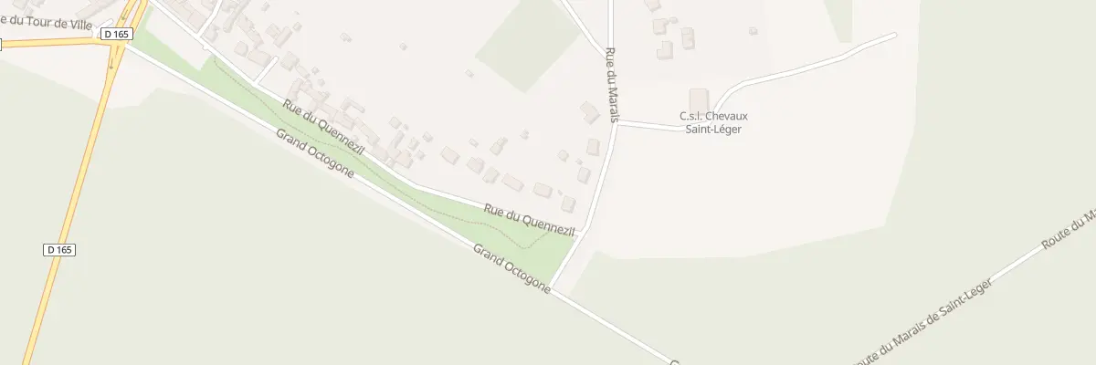 Plan du 52 Rue du Quennezil à Saint-Léger-aux-Bois