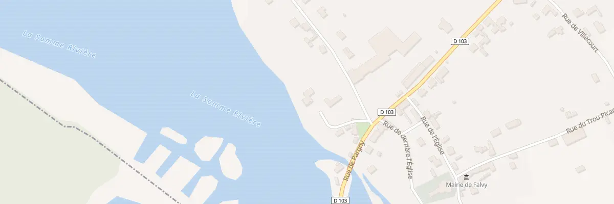 Plan du 3 Pl Petite Place à Falvy