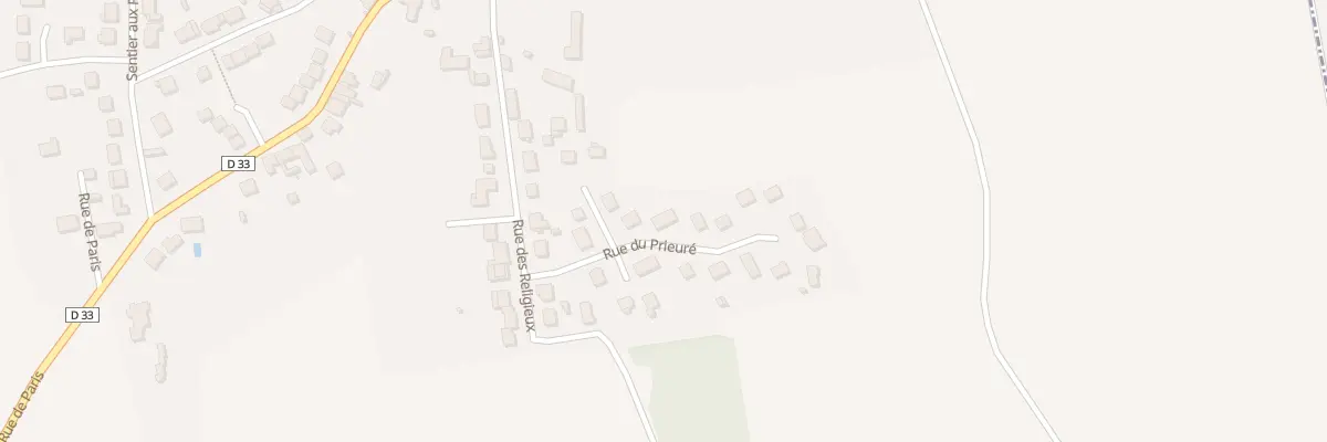 Plan du 12 Rue du Prieuré à Saint-Fiacre