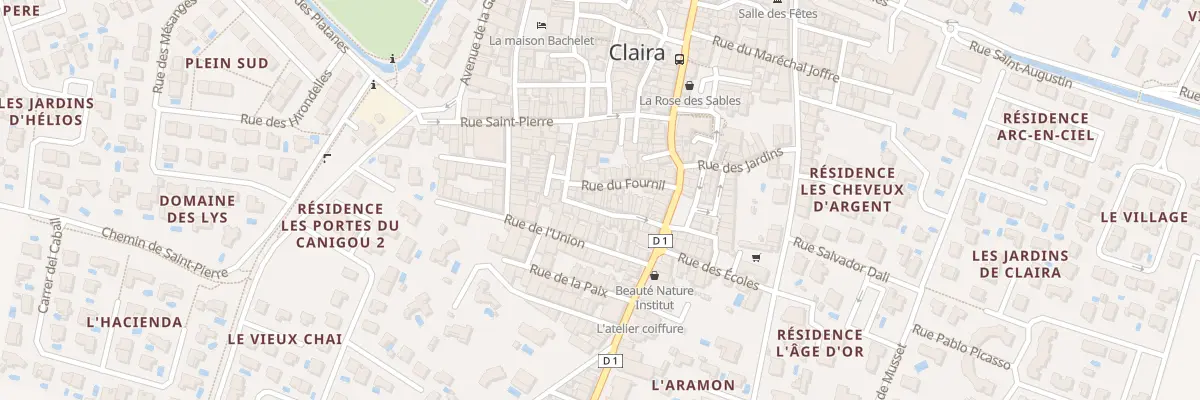 Plan du 28 Rue de l’Anguille à Claira