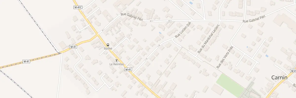 Plan du 9 Rue Lucien Dal à Carnin