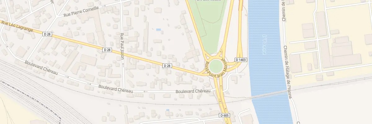 Plan du 4 Rue Léo Lagrange à Montereau-Fault-Yonne