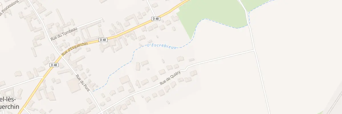 Plan du 21 Rue de Quiéry à Izel-lès-Équerchin