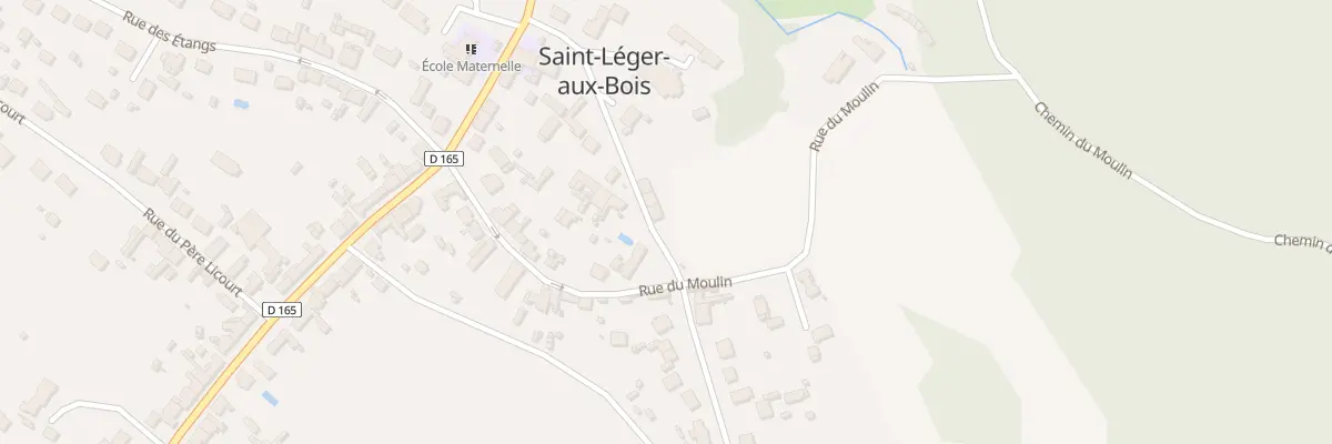 Plan du 20 Rue de l’Église à Saint-Léger-aux-Bois