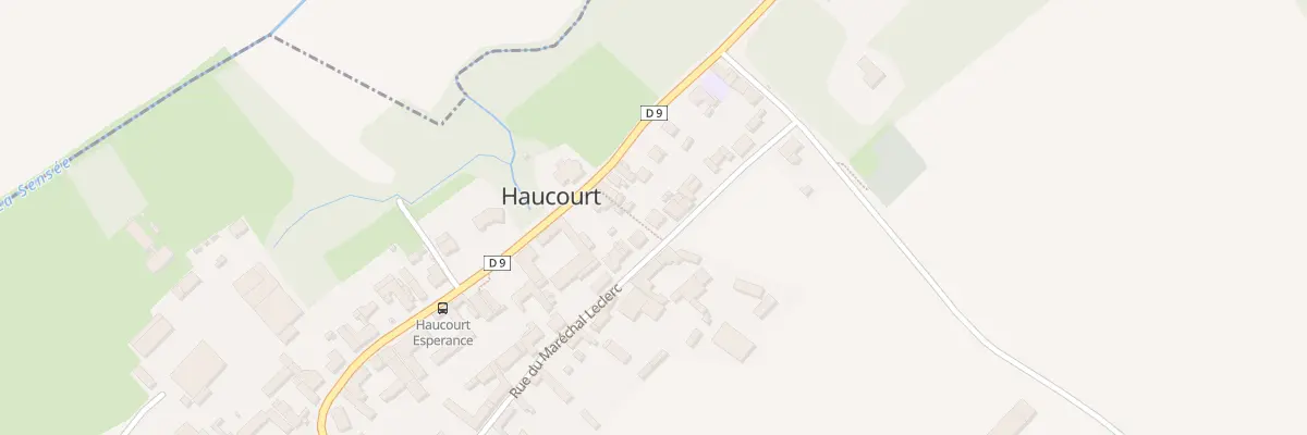 Plan du 19T Rue du Maréchal Leclerc à Haucourt