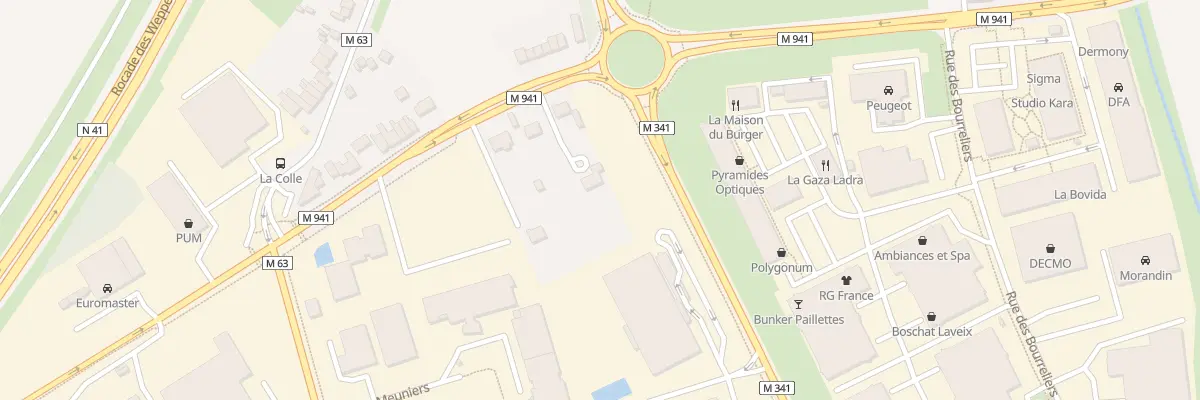 Plan du 232B Rue du Gen de Gaulle à Hallennes-lez-Haubourdin