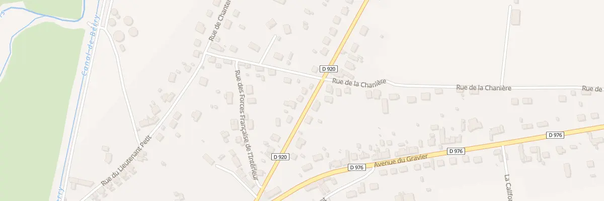Plan du 10B Rue Jean Comte à La Guerche-sur-l’Aubois