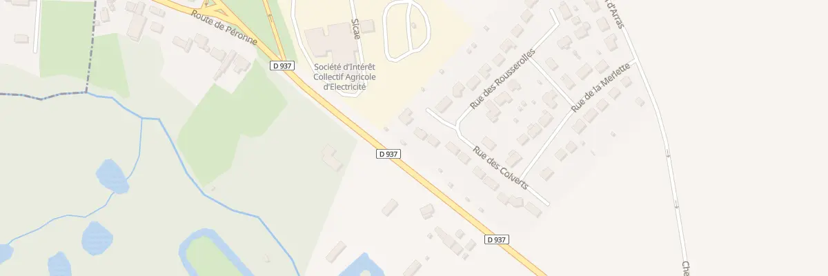Plan du 18 Rue des Colverts à Doingt