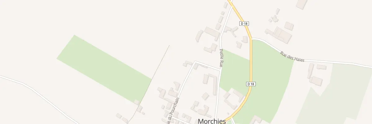 Plan du 16 Rue du Pourchain à Morchies