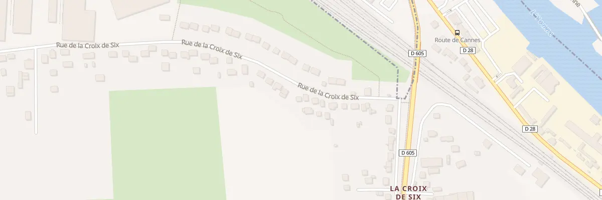 Plan du 96 Rue de la Croix de Six à Varennes-sur-Seine