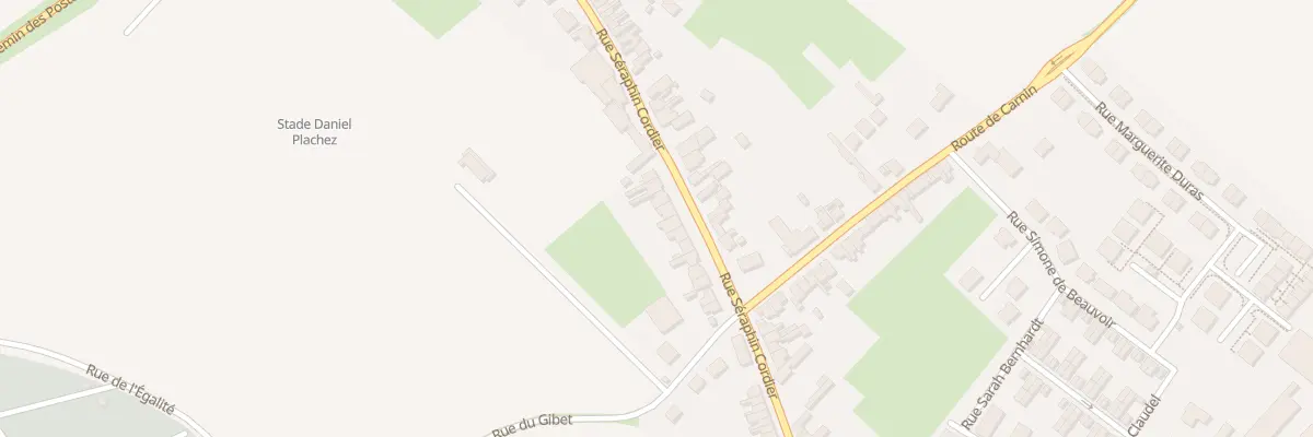 Plan du 117 Rue Seraphin Cordier à Carvin