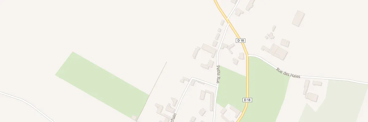 Plan du 20 Rue du Pourchain à Morchies