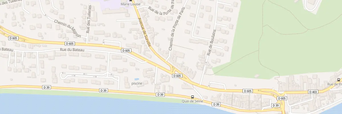 Plan du 16 Av de Surville à Montereau-Fault-Yonne