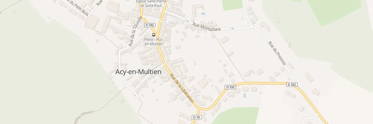 Plan du 35B Rue de la Libération à Acy-en-Multien