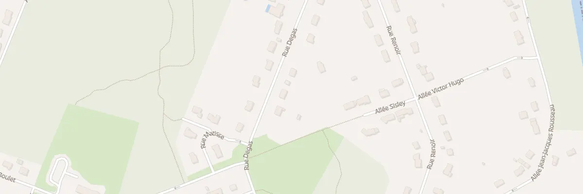 Plan du 18 Rue Degas à Germigny-l’Évêque