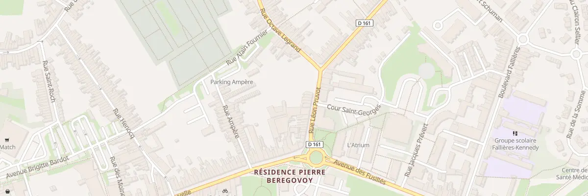 Plan du 85 Rue Leon Pruvot à Hénin-Beaumont