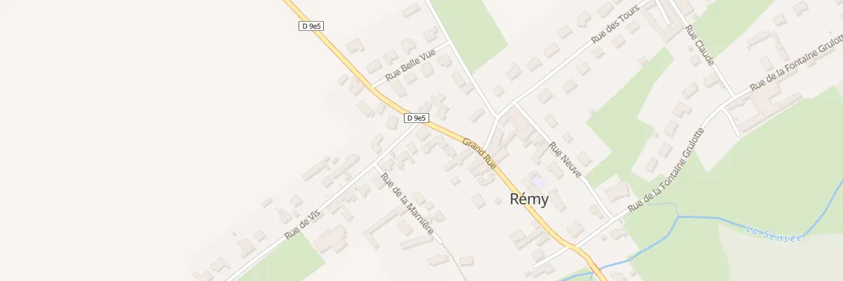 Plan du 34I Rue de Vis à Rémy