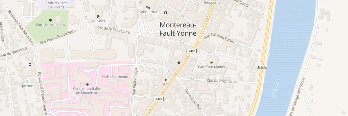 Plan du 62 Rue Jean Jaurès à Montereau-Fault-Yonne